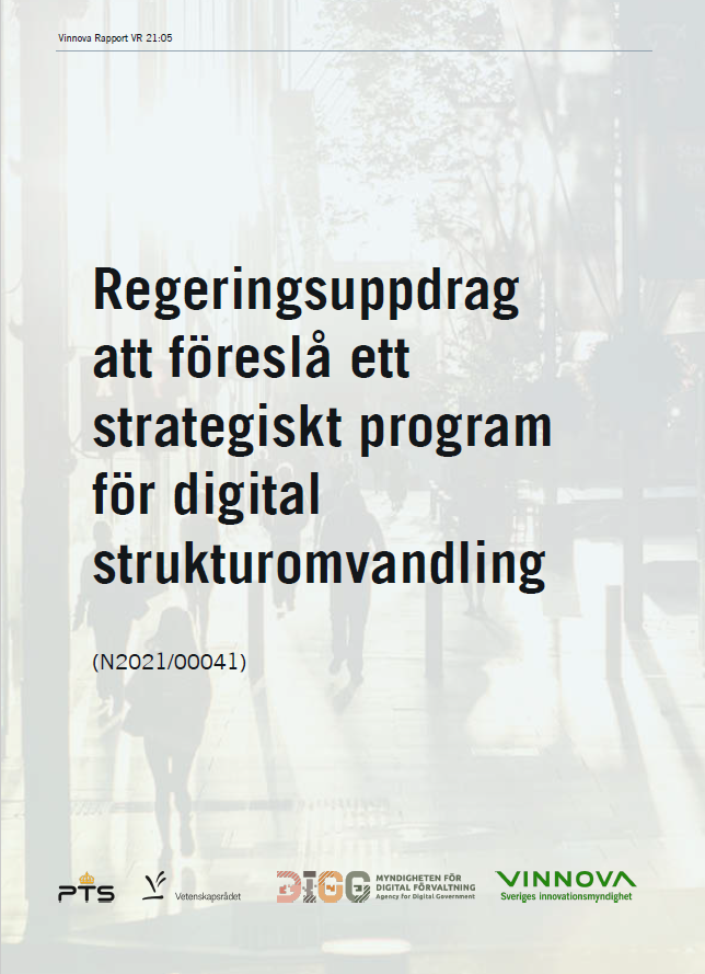 Book cover Kraftsamling för ett hållbart digitaliserat Sverige