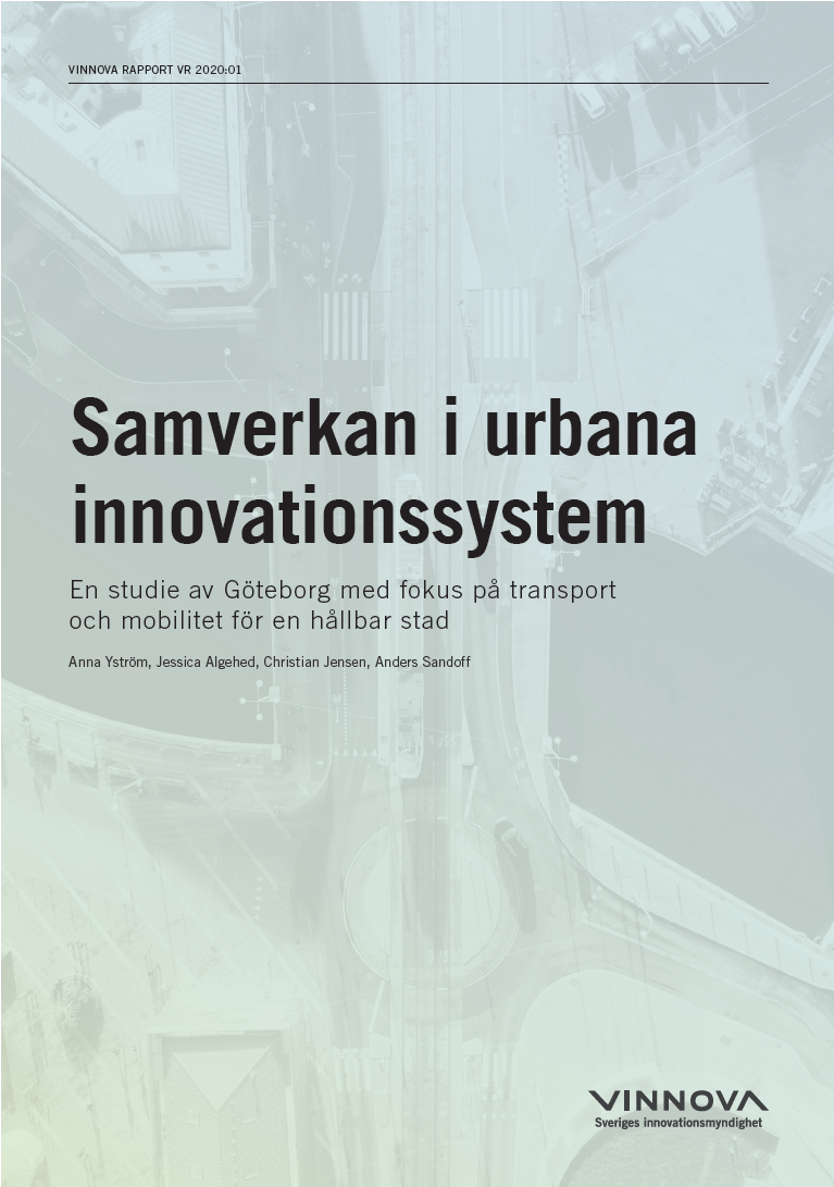 Book cover Samverkan i urbana innovationssystem