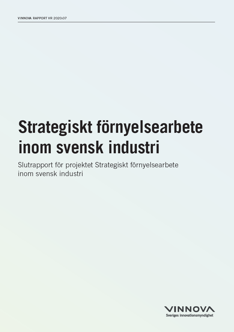 Bokomslag Strategiskt förnyelsearbete inom svensk industri