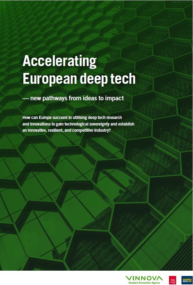 Book cover Accelerate deeptech in Europe