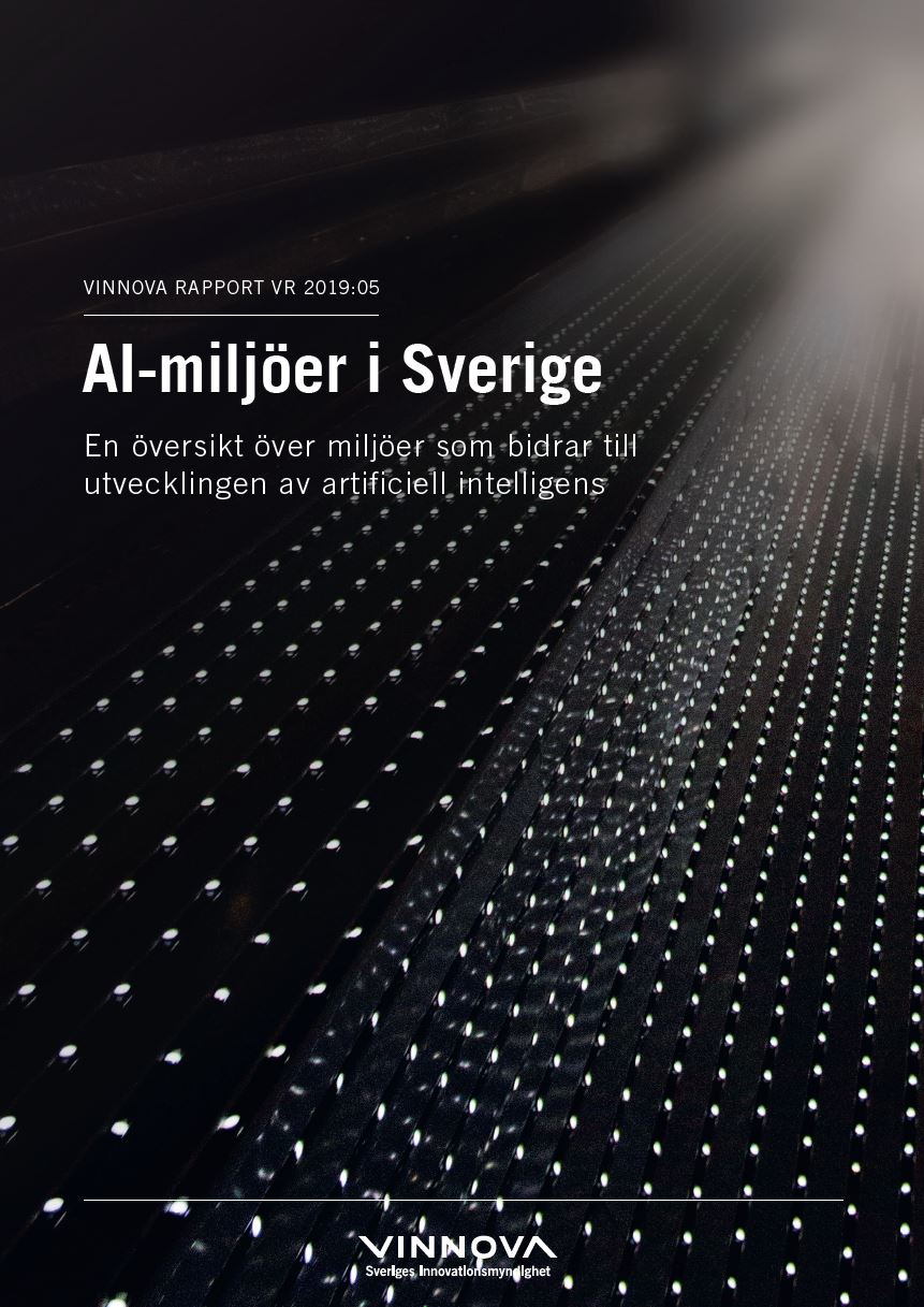 Book cover AI-miljöer i Sverige