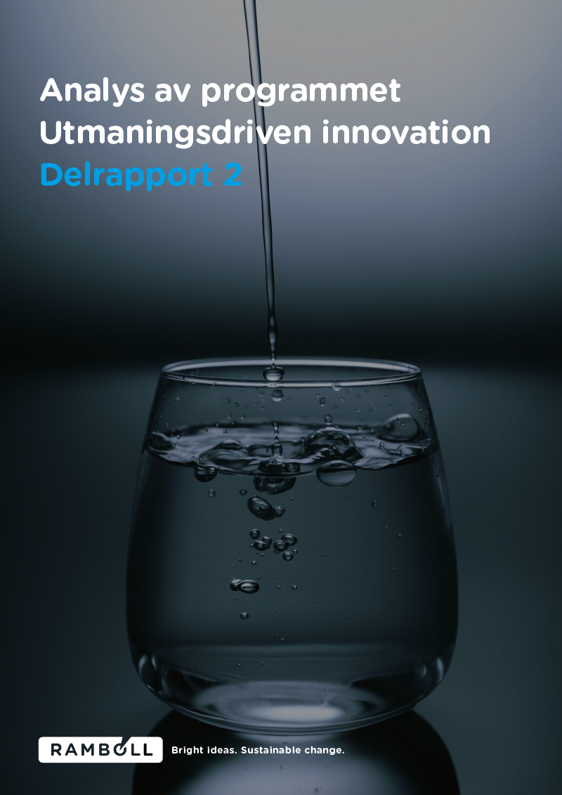 Book cover Analys av programmet Utmaningsdriven innovation