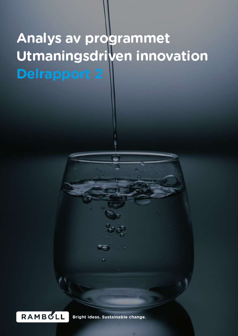 Bokomslag Analys av programmet Utmaningsdriven innovation