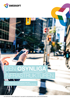 Book cover Den osynliga infrastrukturen