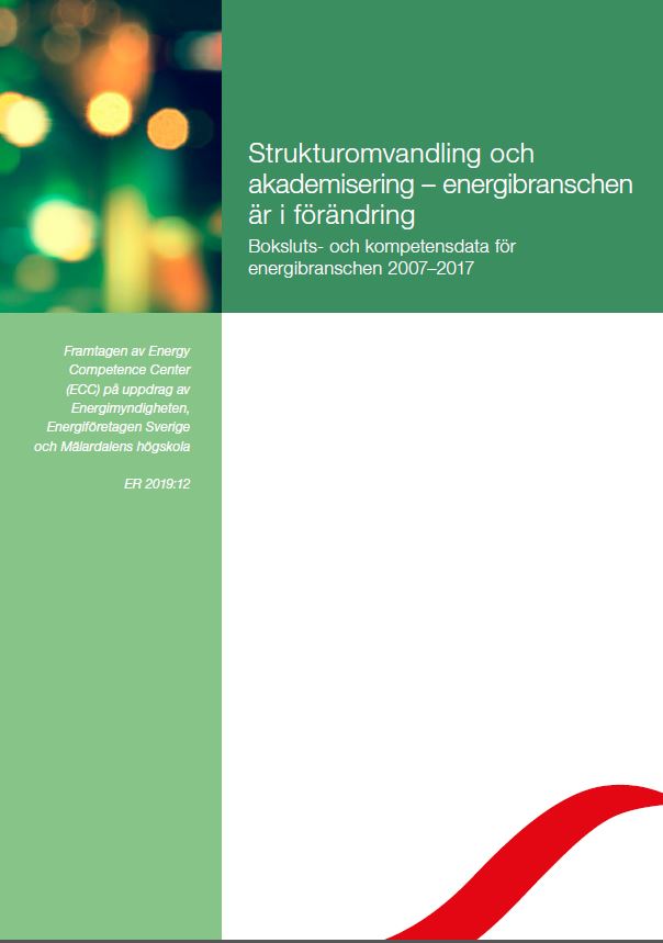 Book cover Strukturomvandling och akademisering - energibranschen är i förändring