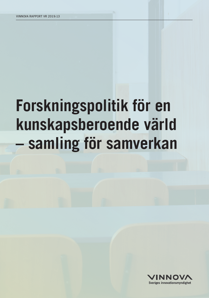 Bokomslag Forskningspolitik för en kunskapsberoende värld: samling för samverkan