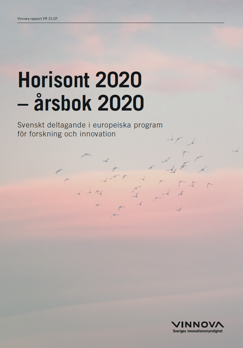 Book cover Horizon 2020 - yearbook 2020