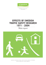 Book cover Effects of Swedish traffic safety research 1971-2004
