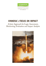 Book cover Vinnova´s Focus on Impact