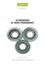 Book cover Utvärdering av MERA-programmet