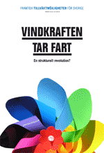 Book cover Vindkraften tar fart