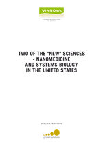 Book cover Two of the "new" Sciences - Nanomedicine and Systems Biology in the United States