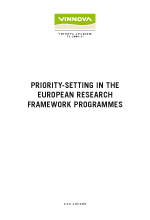 Bokomslag Priority-setting in the European Research Framework Programmes