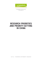 Bokomslag Research Priorities and Priority-Setting in China