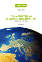 Book cover Sammanfattning av Sveriges deltagande i FP7