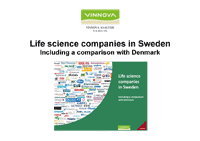 Bokomslag Life Science companies in Sweden