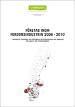 Bokomslag Företag inom fordonsindustrin 2006 - 2010