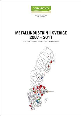 Book cover Metallindustrin i Sverige 2007-2011