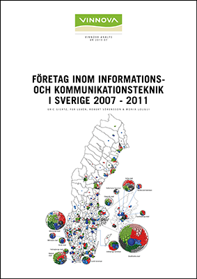 Bokomslag Företag inom informations- och kommunikationsteknik i Sverige 2007-2011