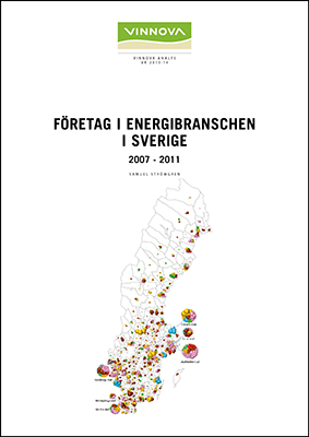 Bokomslag Företag i energibranschen i Sverige