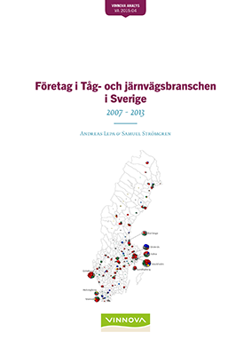 Book cover Företag i tåg- och järnvägsbranschen i Sverige