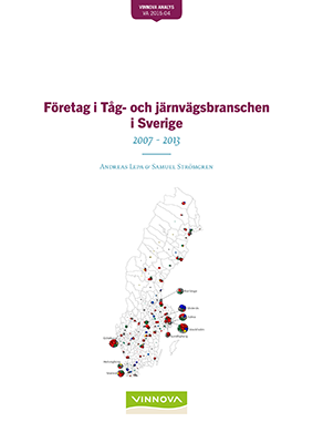 Bokomslag Företag i tåg- och järnvägsbranschen i Sverige