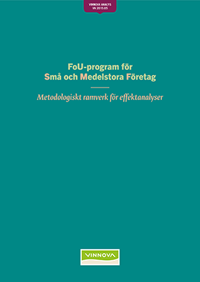 Book cover FoU-program för små och medelstora företag