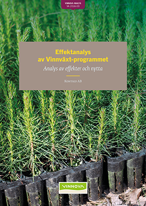 Bokomslag Effektanalys av Vinnväxt-programmet