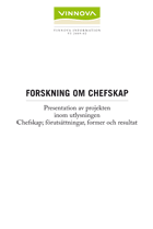 Book cover Forskning om chefskap