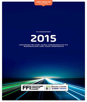 Bokomslag FFI Årsrapport 2015