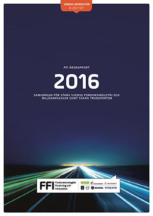 Bokomslag FFI årsrapport 2016