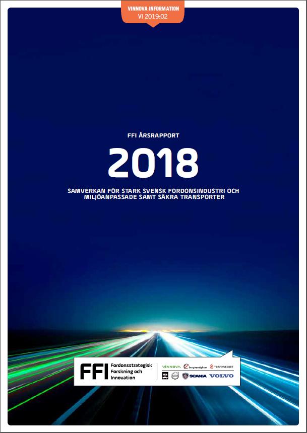 Book cover FFI årsrapport 2018