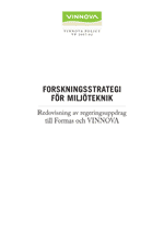 Book cover Forskningsstrategi för miljöteknik