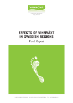 Book cover Effects of Vinnväxt in Swedish regions