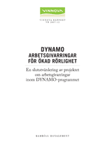 Book cover Dynamo arbetsgivarringar för ökad rörlighet