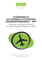 Book cover Utvärdering av det nationella flygtekniska forskningsprogrammet - NFFP