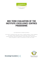 Book cover Mid Term Evaluation of the Institute Excellence Centres Programme