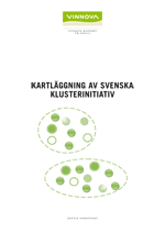 Book cover Kartläggning av svenska klusterinitiativ