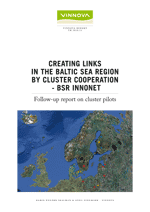 Book cover Creating links in the Baltic Sea Region by cluster cooperation - BSR Innonet