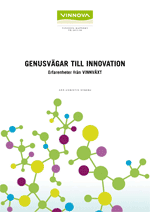 Book cover Genusvägar till innovation