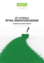 Book cover Att utveckla öppna innovationsarenor