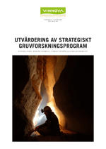 Book cover Utvärdering av strategiskt gruvforskningsprogram