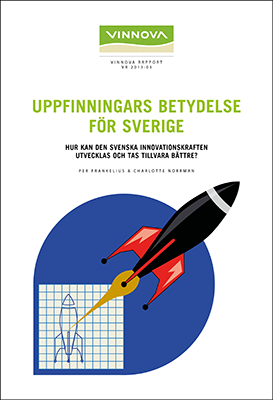 Book cover Uppfinningars betydelse för Sverige