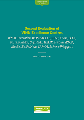 Book cover Second Evaluation of Vinn Excellence Centres