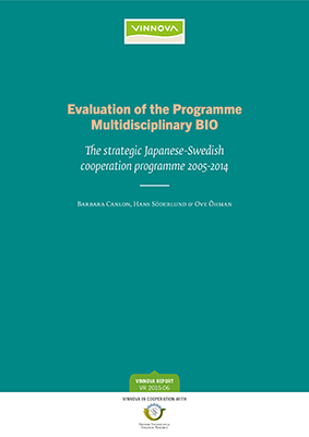 Book cover Evaluation of the Programme Multidisciplinary BIO