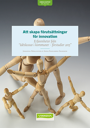 Book cover Att skapa förutsättningar för innovation