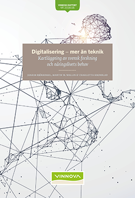 Book cover Digitalisering − mer än teknik