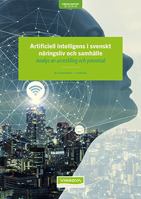 Bokomslag Artificiell intelligens i svenskt näringsliv och samhälle