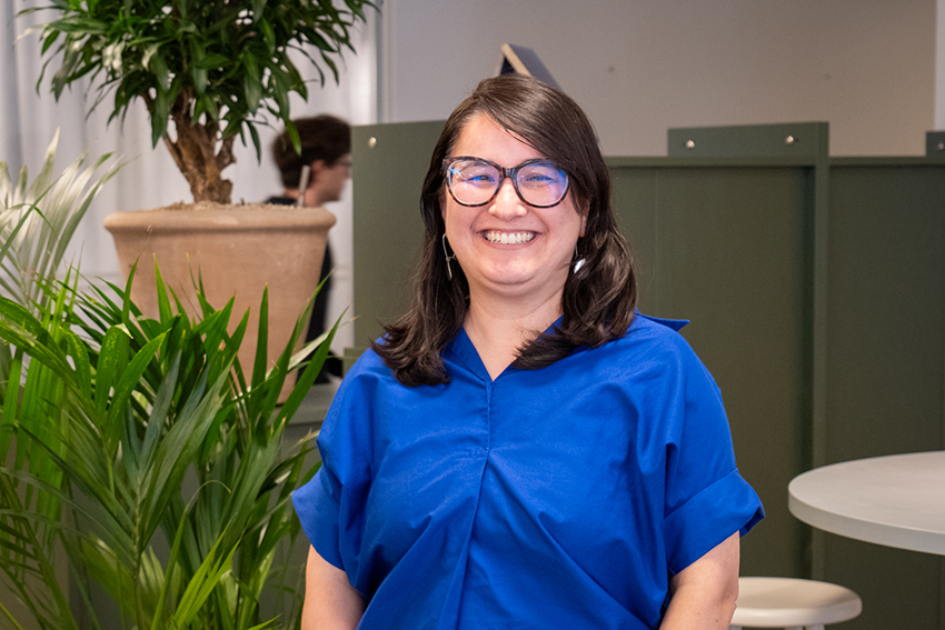 Jeannette Spühler på Vinnovas kontor