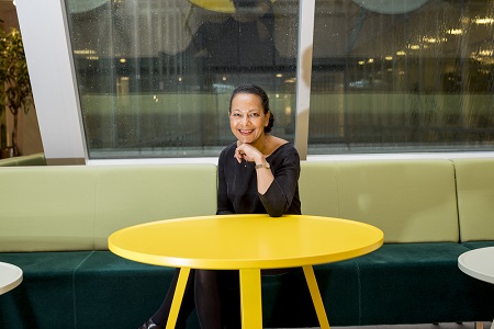 Cassandra Marshall på Vinnovas kontor